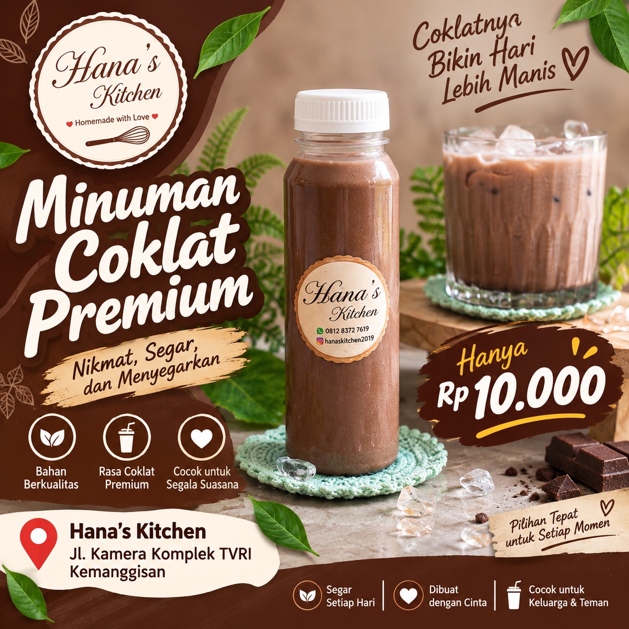 Minuman Segar Coklat Premium